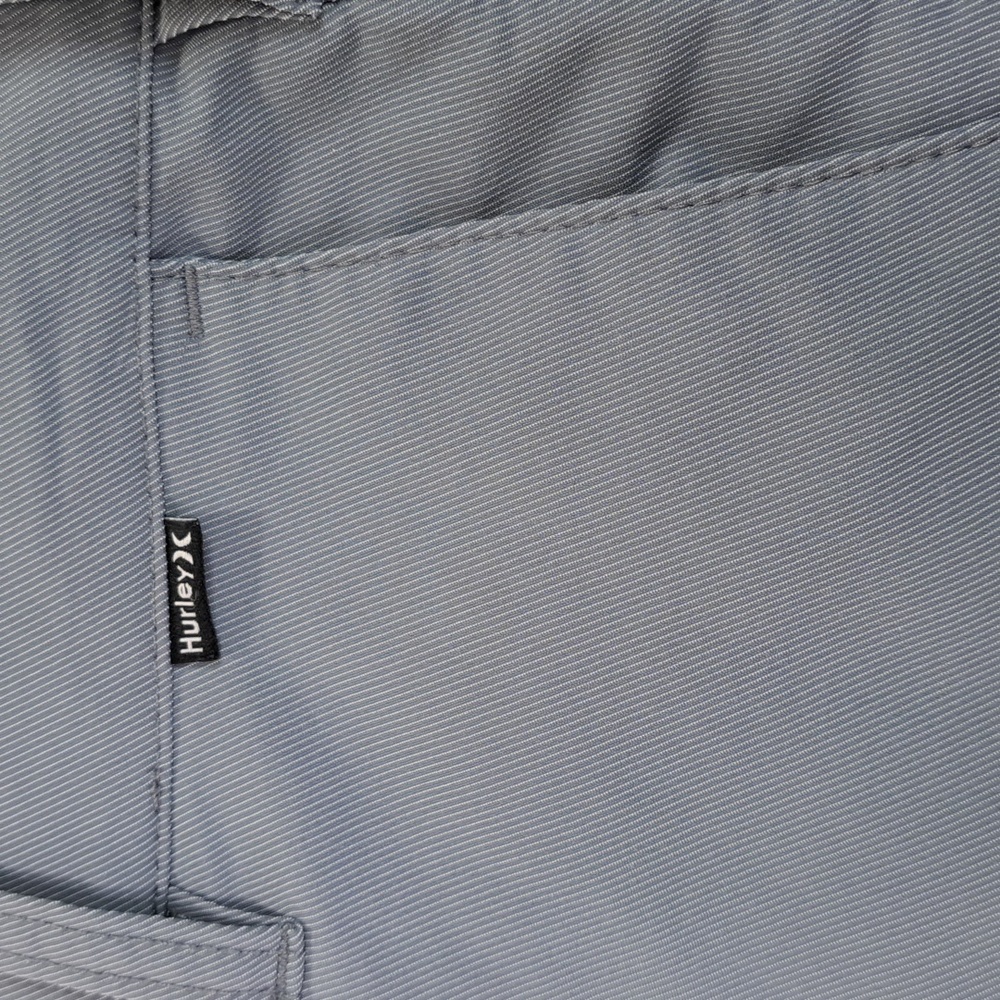 Hurley)( H²O DRI Gray Hybrid Shorts Size 20 Waist 30" - Picture 2 of 11
